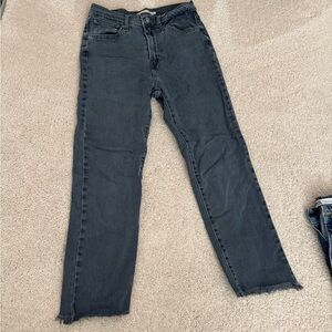 Levi’s 724 High Rise Straight Denim Jeans